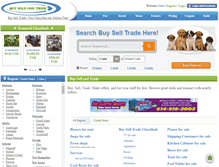 Tablet Screenshot of buysaleandtrade.com